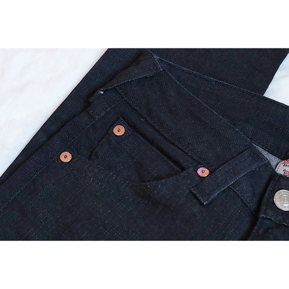 💕HP💕NBW True Religion Black Denim Skinny Jeans - Picture 9 of 16